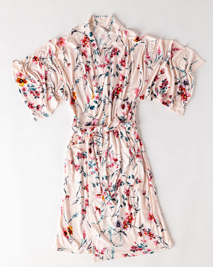 Floral patterned robe from Highway Robery
