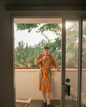 Honeysuckle Sarape Robe | Highway Robery