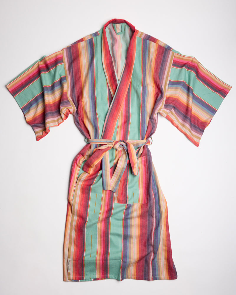 Aunt Granny 100% cotton sarape robe from Highway Robery
