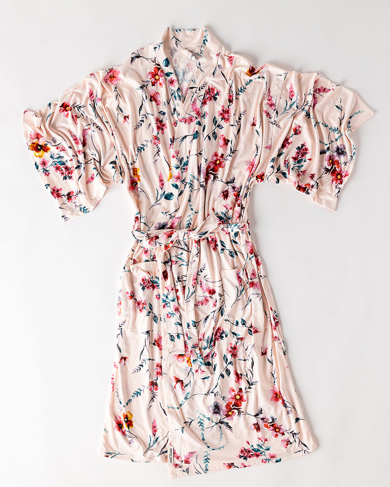 Floral patterned robe from Highway Robery