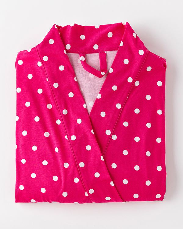 Polka Dot Tail Robe | Highway Robery