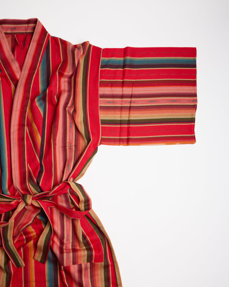 Rainbow Stew 100% cotton sarape robe from Highway Robery