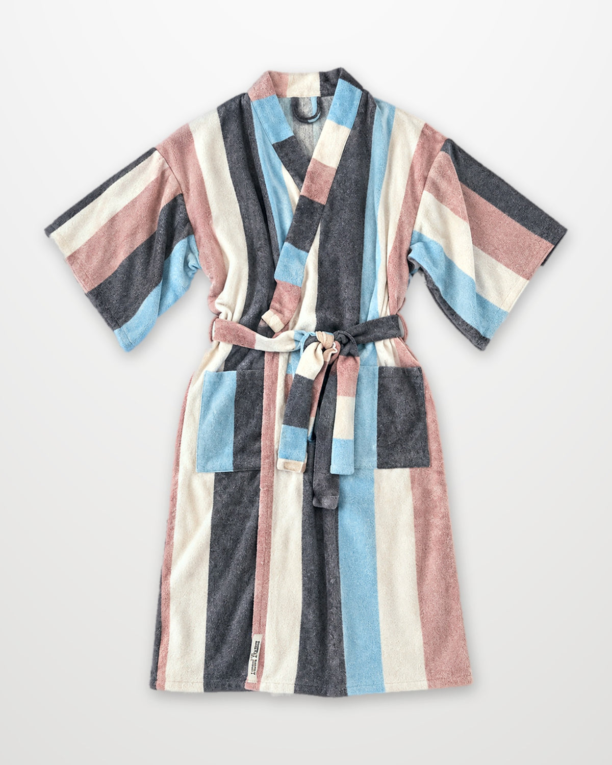 Pastel striped robe from Highway Robery