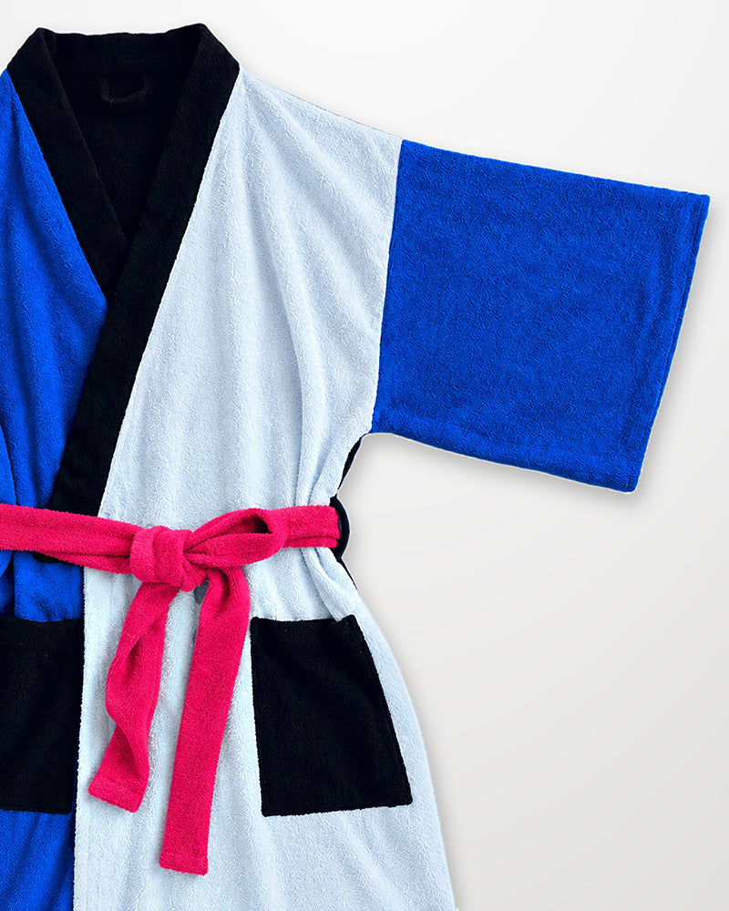 The Regent colorblock robe from Highway Robery